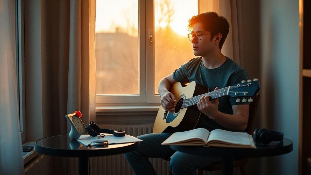 How I build a practice routine to learn music alone
