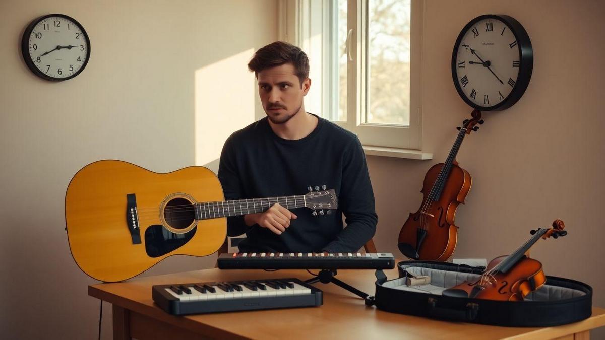 How I choose an instrument when I have limited time