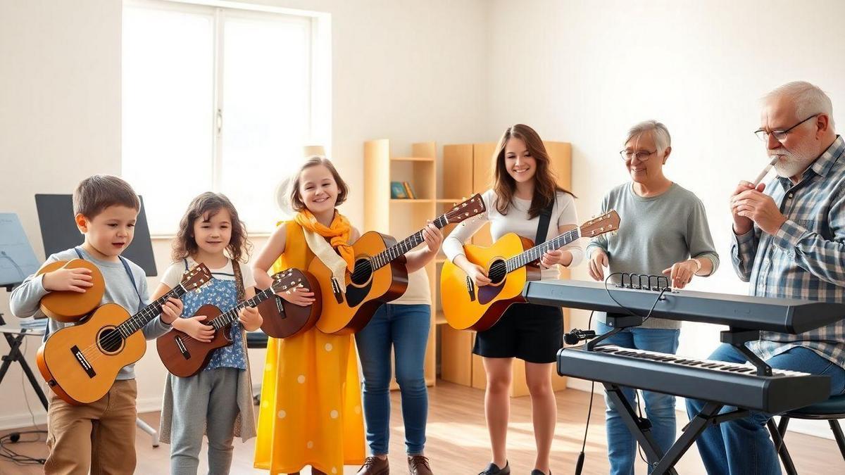 How I choose easy instruments for kids and adults by age and body