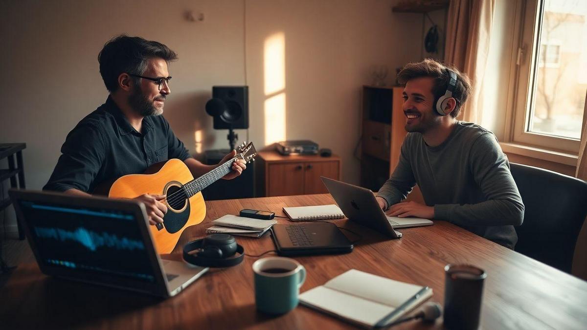 How I collaborate and invite feedback to overcome music creative block
