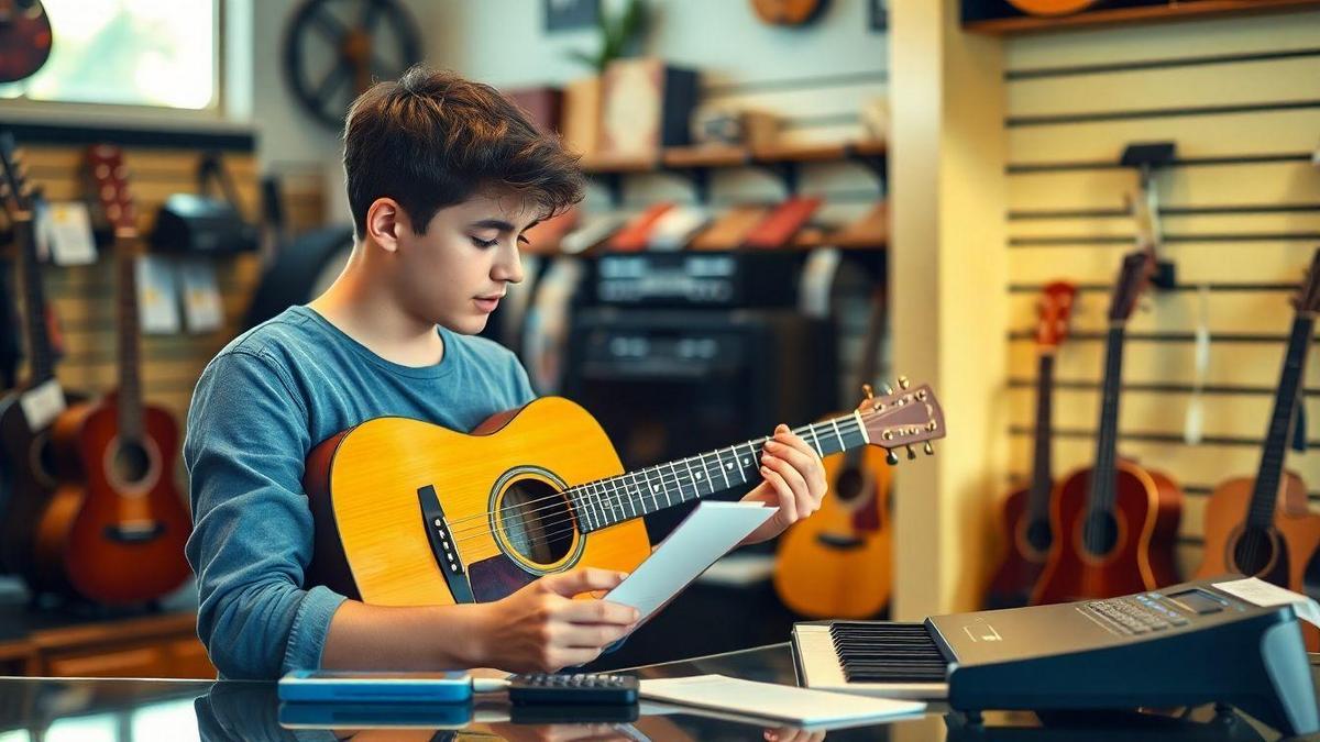 How I match my musical goals and budget when choosing a beginner instrument
