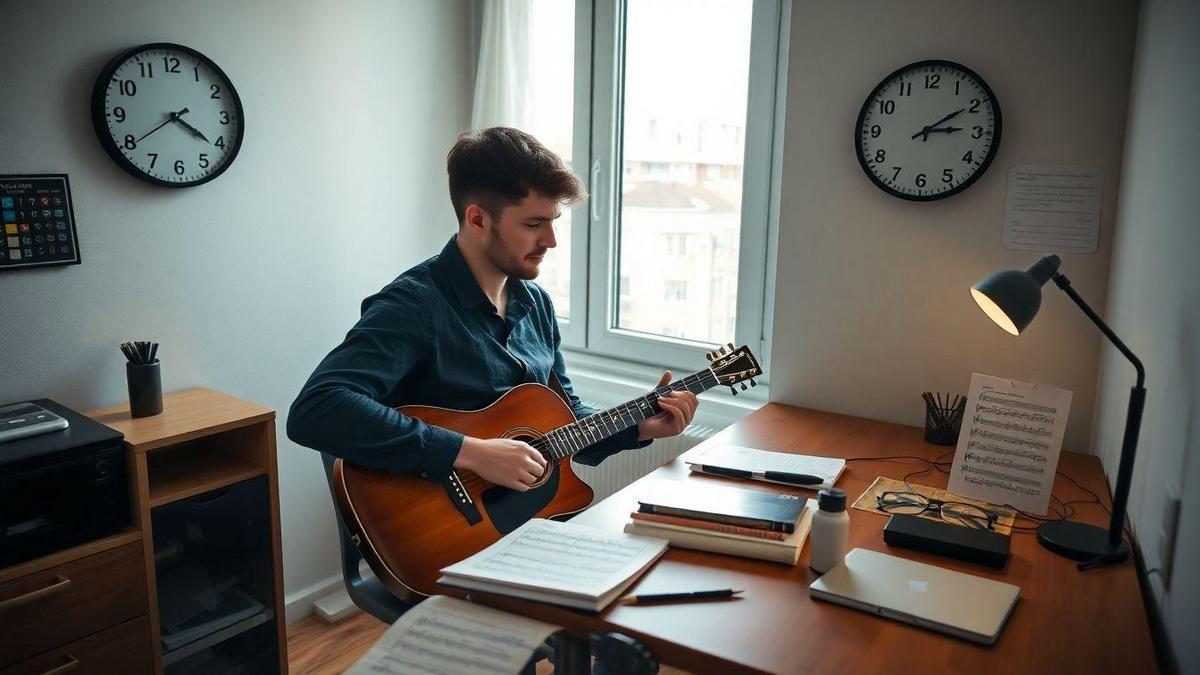 How I optimize practice schedule for musicians with little free time
