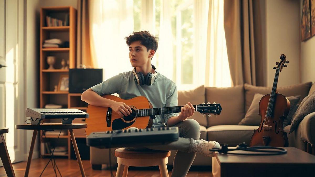 How I pick the right instrument when I want to teach myself music