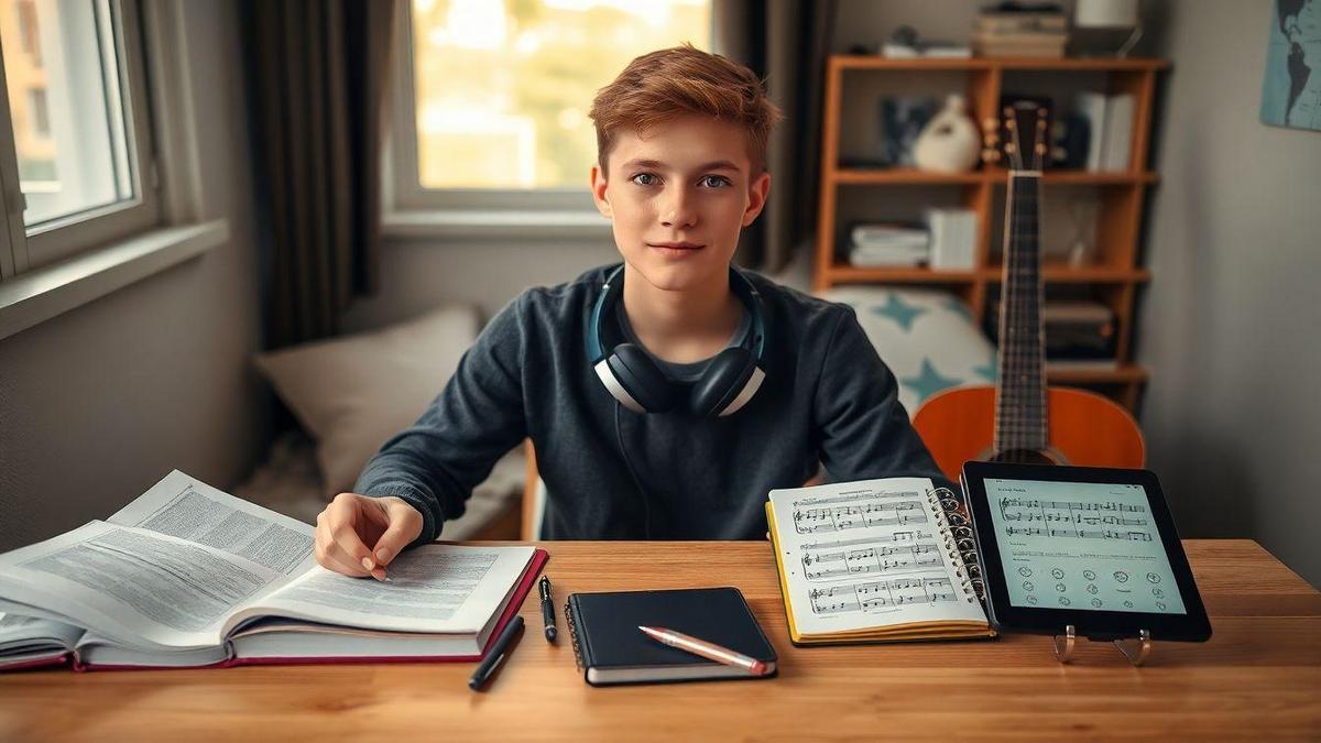 How I prioritize music practice and schoolwork with clear goals