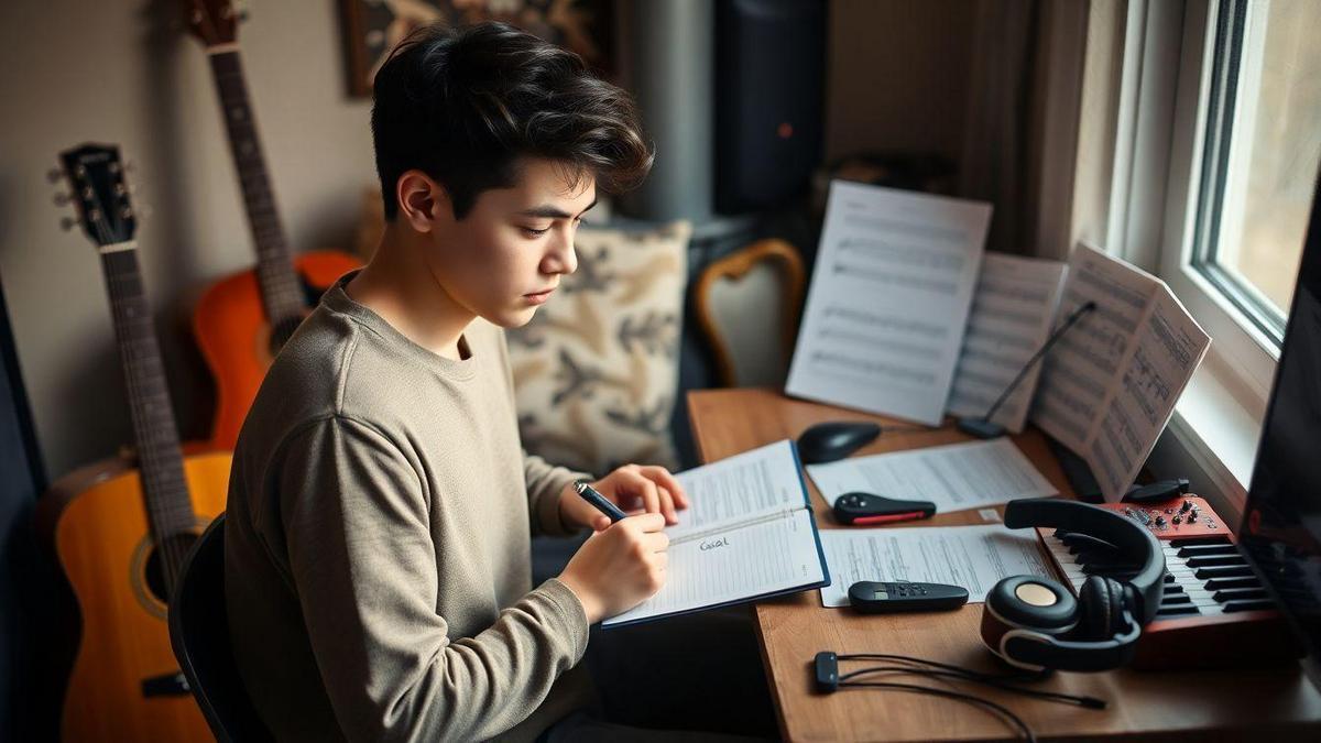 How I set clear goals to learn music by myself