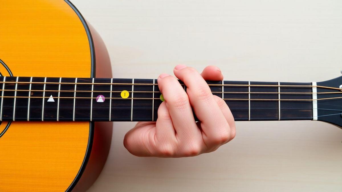 How I show guitar shapes to learn musical intervals for beginners