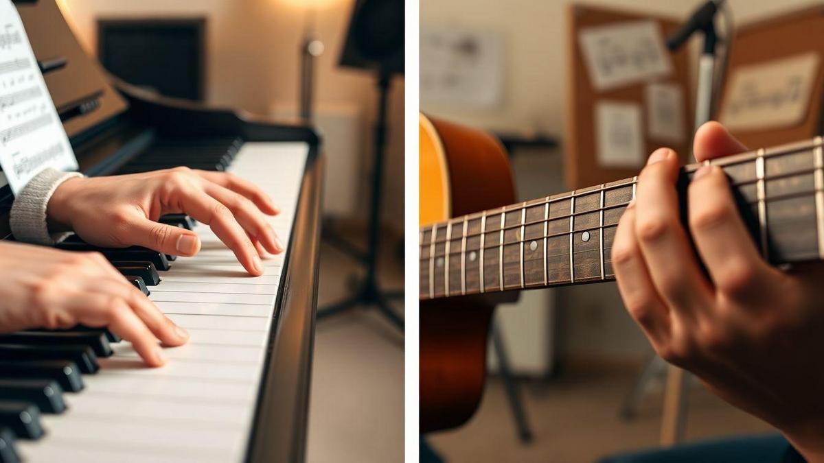 How I teach voicings and inversions to show how chords work on guitar and piano