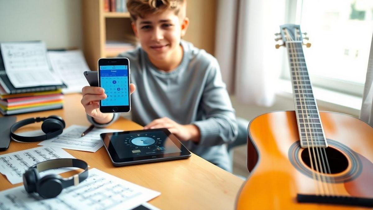How I use apps and calendars for time management for student musicians