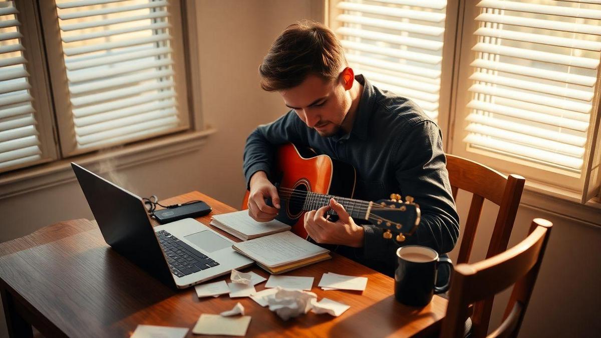 How I use songwriting prompts and exercises to break through creative blocks in music