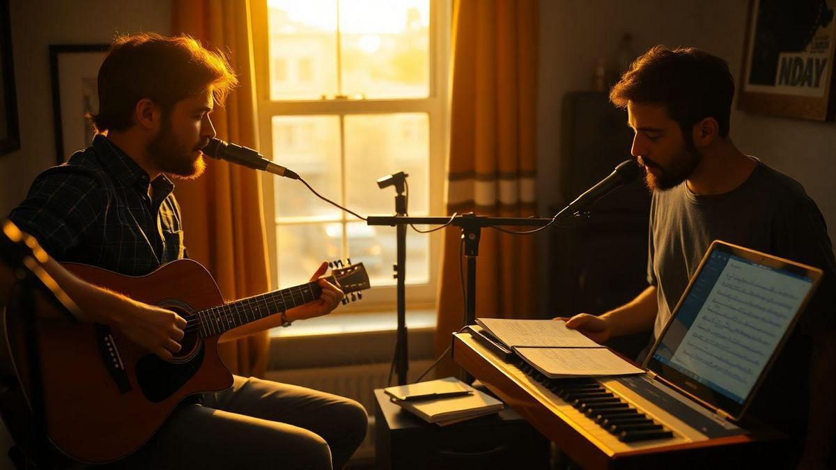 How I write songs and collaborate with others