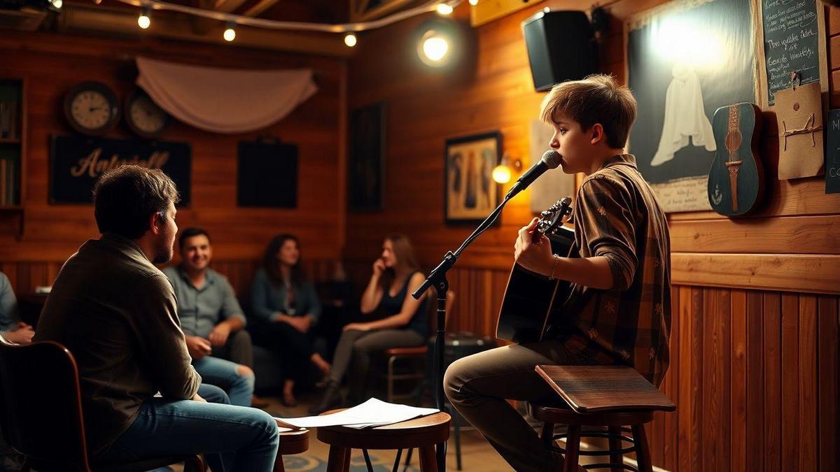I prepare for small performances to reduce stage fright for new musicians